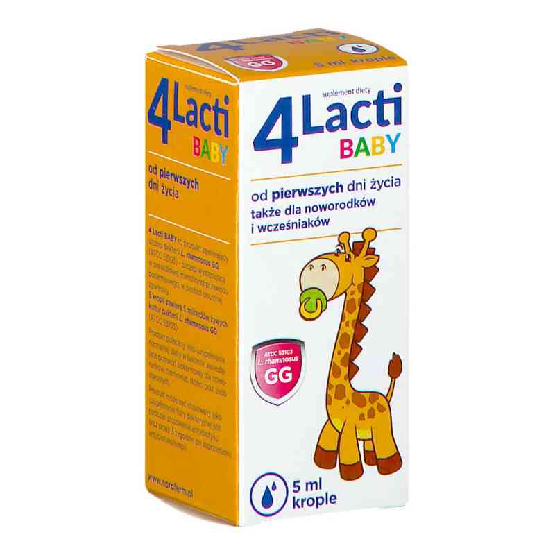 4 LACTI BABY 5 ml od NORD FARM SP.Z O.O. PZN 08302405