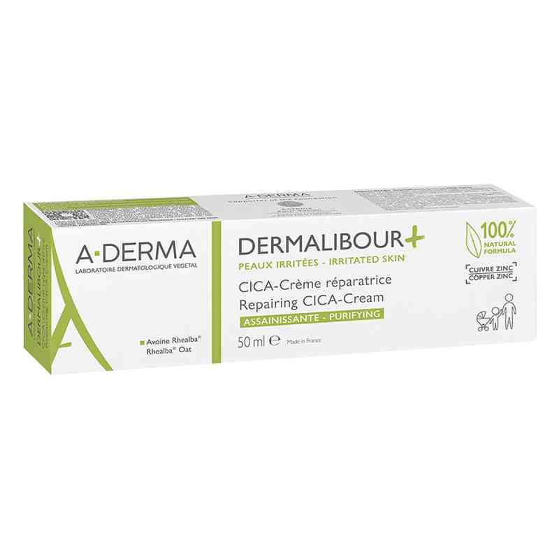 A-Derma Dermalibour+ CICA Krem naprawczy 50 ml od PIERRE FABRE DERMO KOSMETIK GmbH PZN 16665173