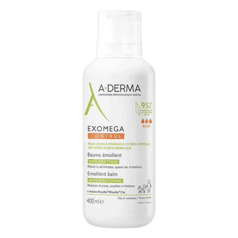 A-Derma Exomega Control Balsam Natłuszczający 400 ml od PIERRE FABRE DERMO KOSMETIK GmbH PZN 17544098