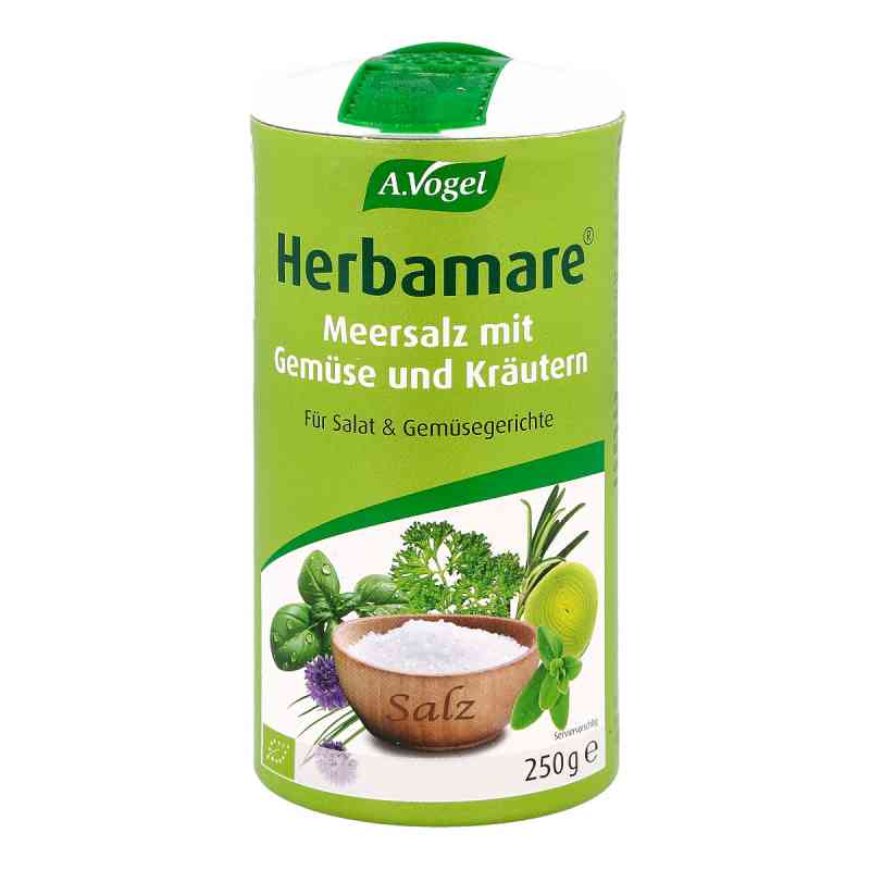 A. Vogel Herbamare sól morska z ziołami i warzywami 250 g od Kyberg Pharma Vertriebs GmbH PZN 02464471