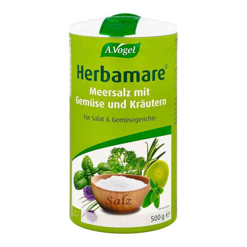 A. Vogel Herbamare sól morska z ziołami i warzywami 500 g od Kyberg Pharma Vertriebs GmbH PZN 02464488