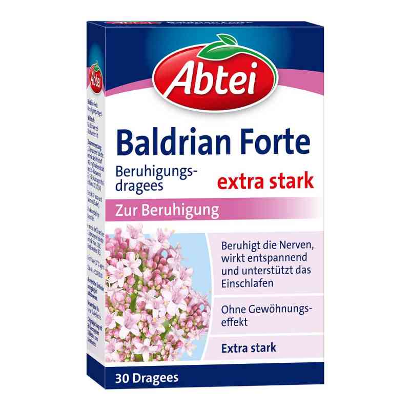 Abtei Baldrian forte tabletki powlekane 30 szt. od Omega Pharma Deutschland GmbH PZN 00270076