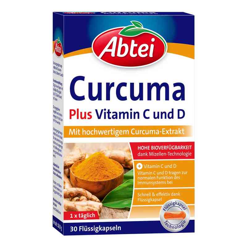 Abtei Curcuma Plus Kapseln 30 szt. od Perrigo Deutschland GmbH PZN 16957326