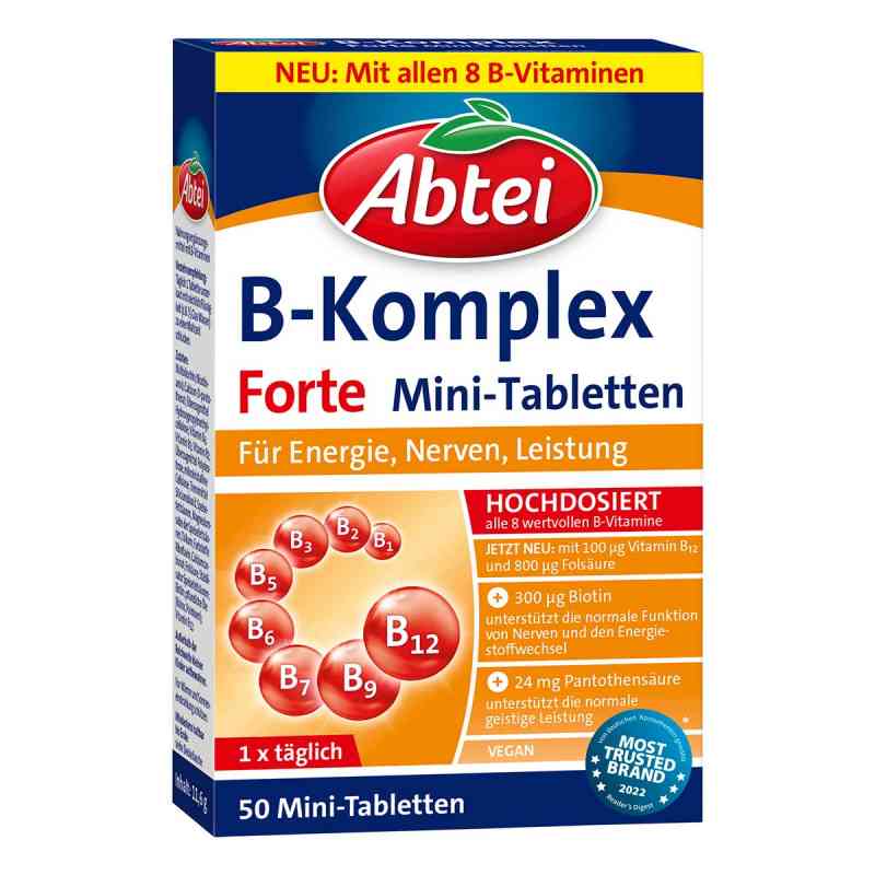 Abtei Vitamin B Komplex Forte Tabletten 50 szt. od Perrigo Deutschland GmbH PZN 18036760