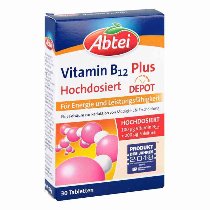 Abtei Vitamin B12+kwas foliowy tabletki 30 szt. od Perrigo Deutschland GmbH PZN 12854397