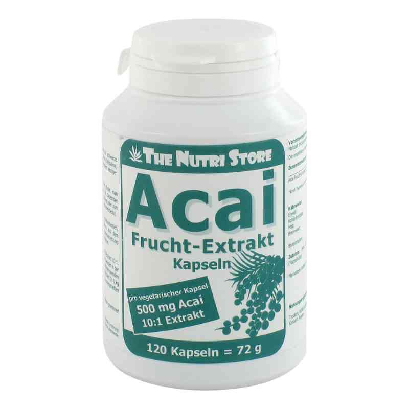 Acai Frucht Extrakt 500 mg vegetarische Kapseln 120 szt. od Hirundo Products PZN 05526296