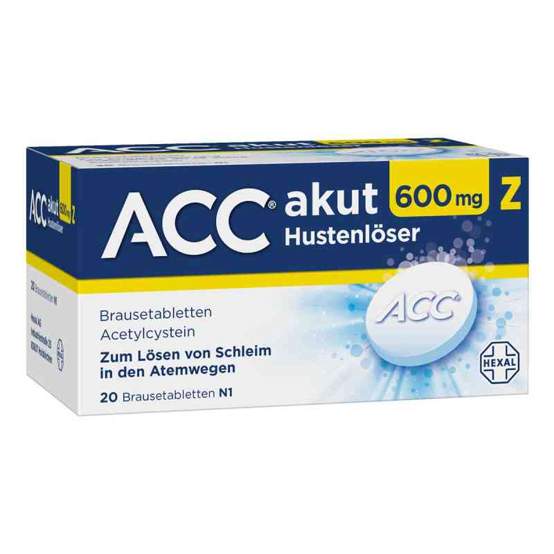 ACC akut 600 mg Z tabletki musujące 20 szt. od Hexal AG PZN 03294723