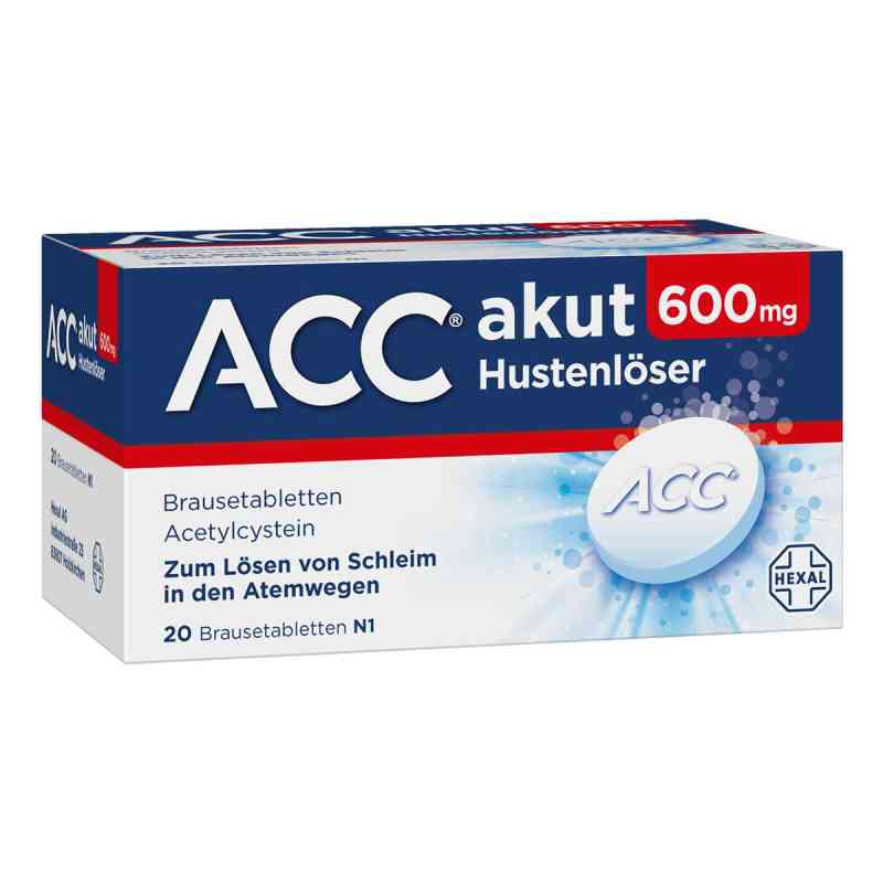 Acc akut 600 tabletki musujące 20 szt. od Hexal AG PZN 00010808