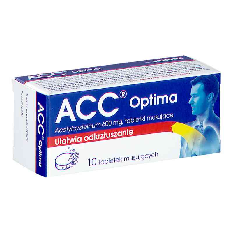 ACC optima 10  od SANDOZ GMBH PZN 08301261