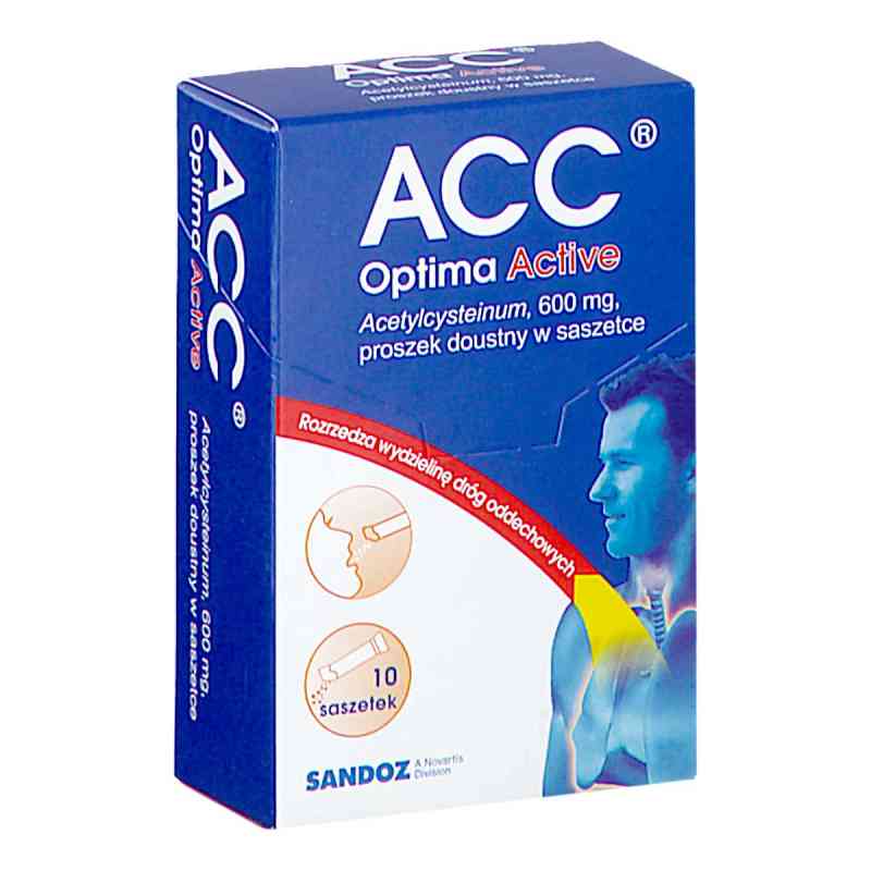 ACC Optima Active saszetki 10  od SALUTAS PHARMA GMBH PZN 08303865