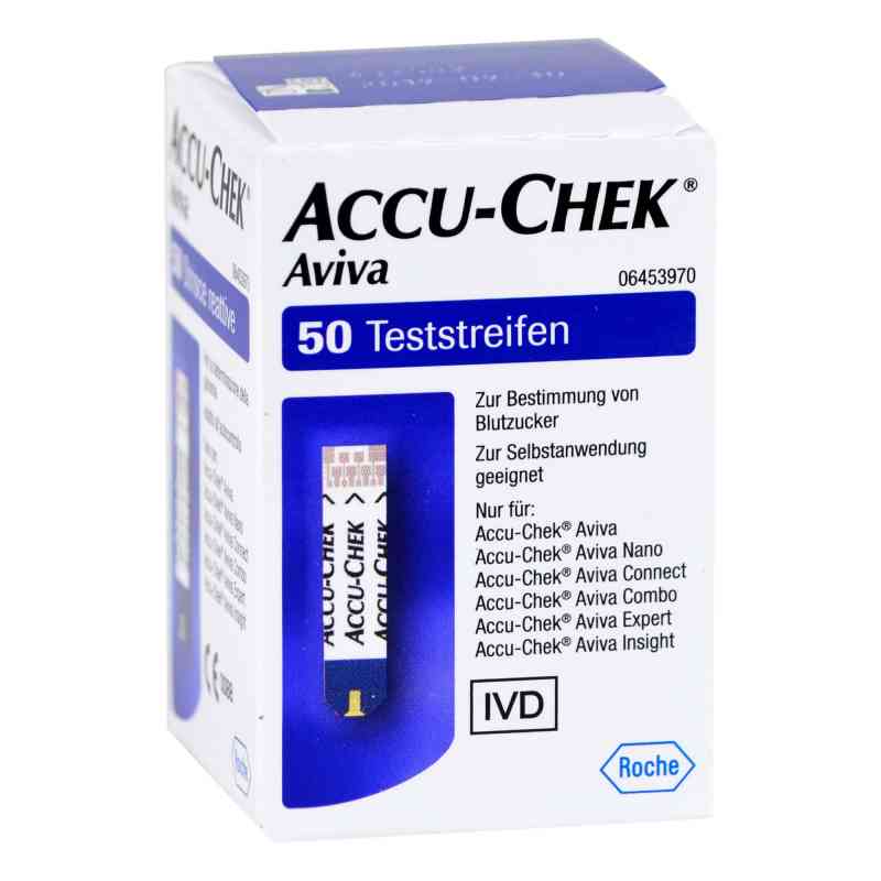 Accu Chek Aviva Teststreifen Plasma Ii 1X50 szt. od Avitamed GmbH PZN 12397474