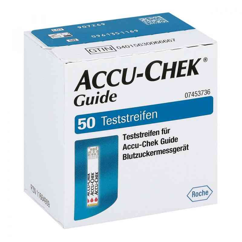 Accu Chek Guide paski testowe 1X50 szt. od Roche Diabetes Care Deutschland  PZN 11664909
