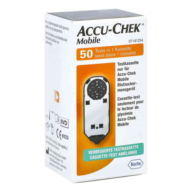 Accu Chek Mobile paski testowe 50 szt. od axicorp Pharma GmbH PZN 03646613