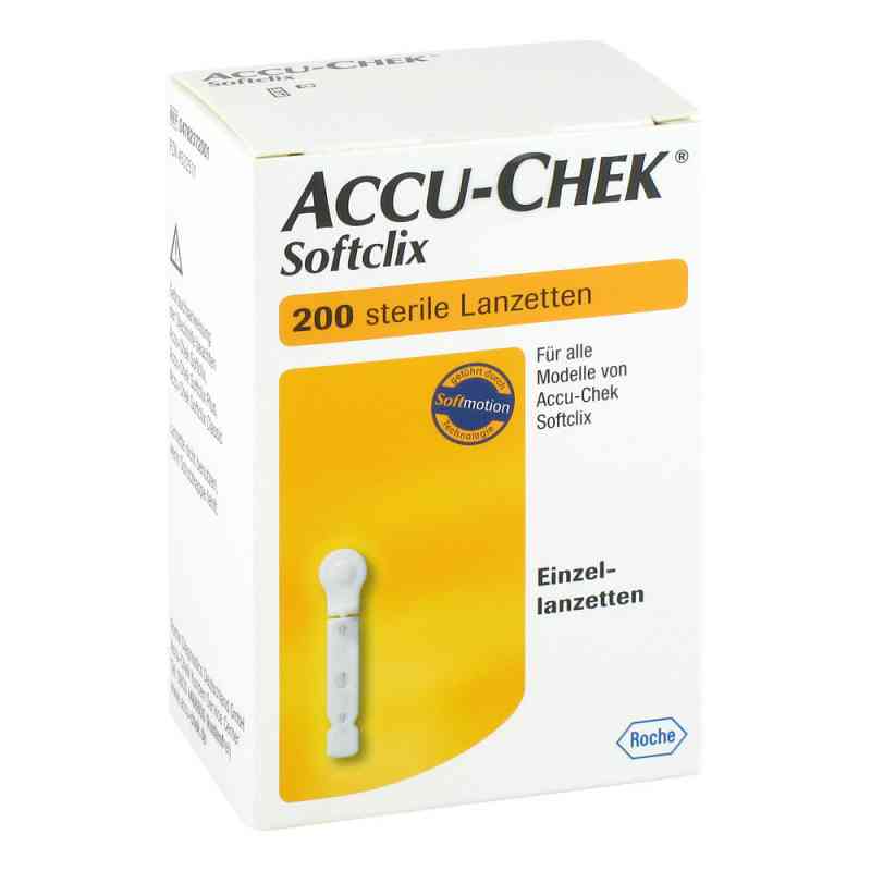 Accu Chek Softclix Lanzetten 200 szt. od Roche Diabetes Care Deutschland GmbH PZN 04522511