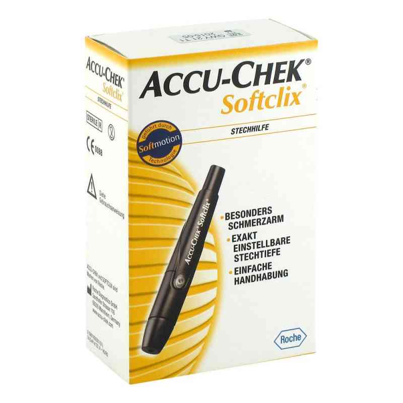 Accu Chek Softclix nakłuwacz czarny 1 szt. od Roche Diabetes Care Deutschland  PZN 05851211