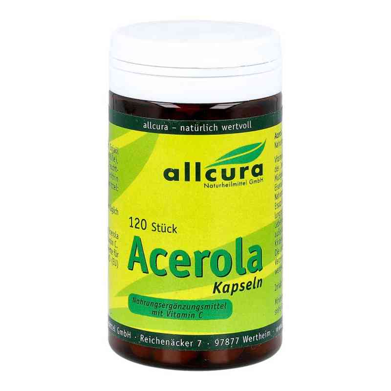 Acerola Kapseln natuerl.Vitamin C 120 szt. od allcura Naturheilmittel GmbH PZN 03994900