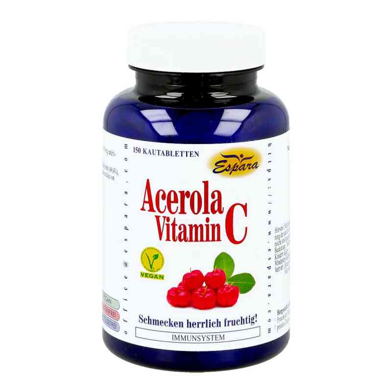 Acerola Vitamin C Kautabl. 150 szt. od VIS-VITALIS PZN 05463012
