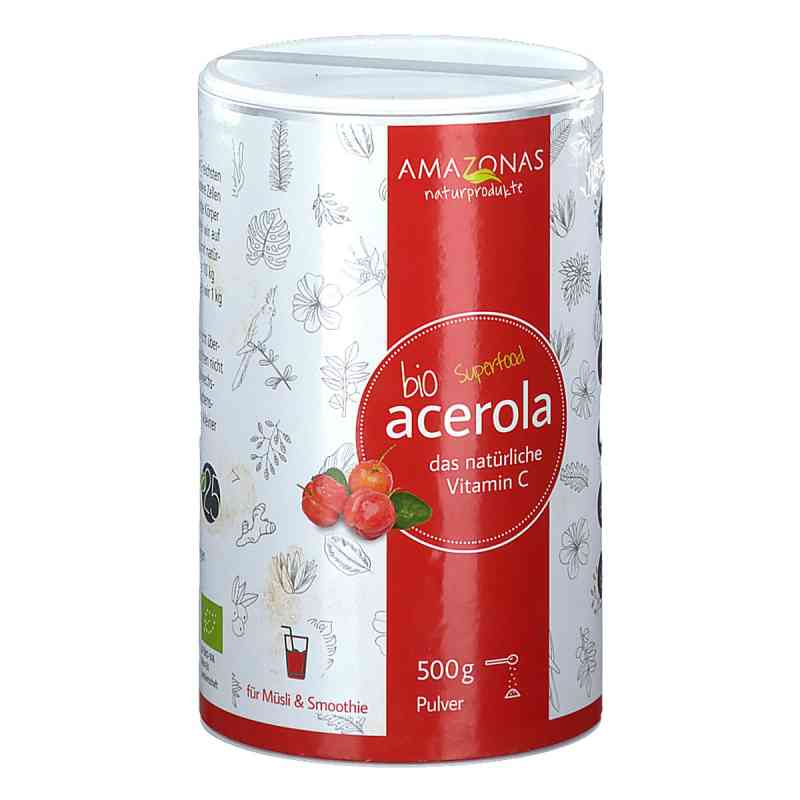 Acerola w proszku bio 500 g od AMAZONAS Naturprodukte Handels G PZN 06632592