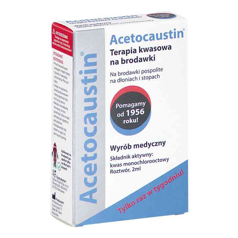 Acetocaustin Terapia na brodawki kwasowa 2 ml od PK BENELUX B.V. PZN 08305462