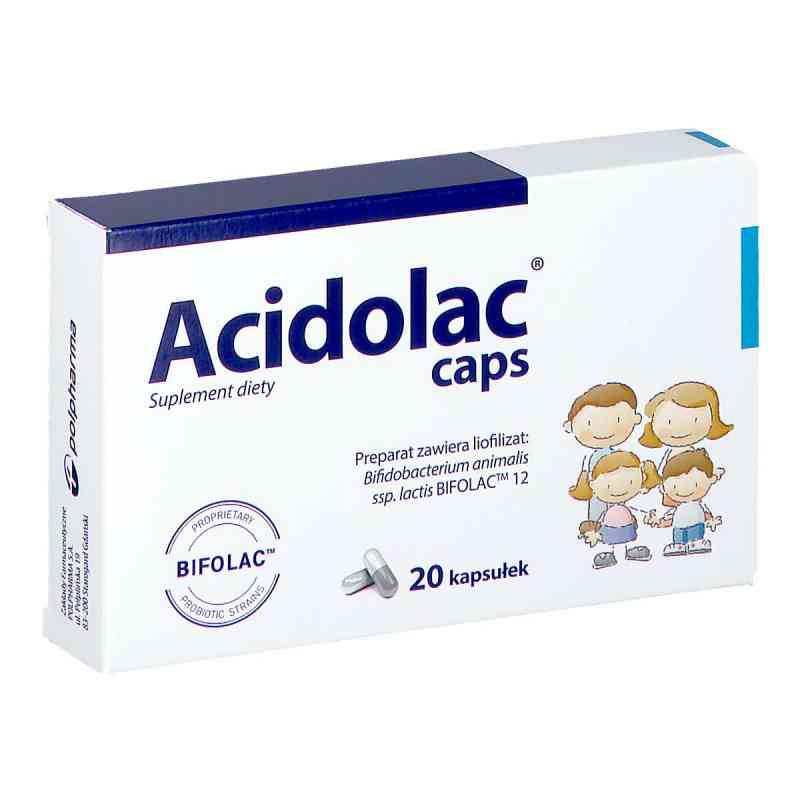 Acidolac caps kapsułki 20  od BIFODAN A/S PZN 08301641