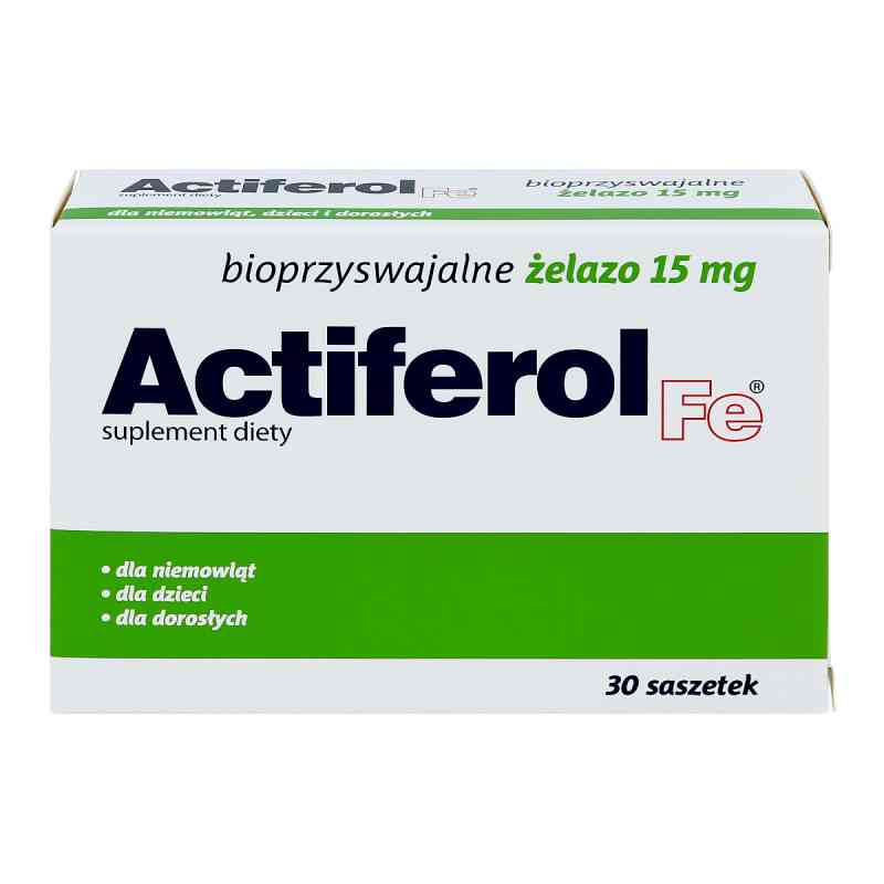 Actiferol Fe 15 mg proszek do rozpuszczania 30  od POLSKI LEK  PZN 08300573