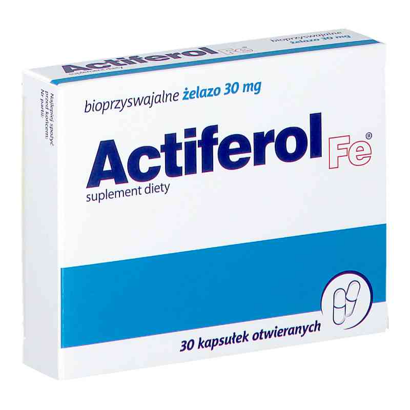 ActiFerol Fe 30 mg kapsułki 30 kaps. od POLSKI LEK  PZN 08301055