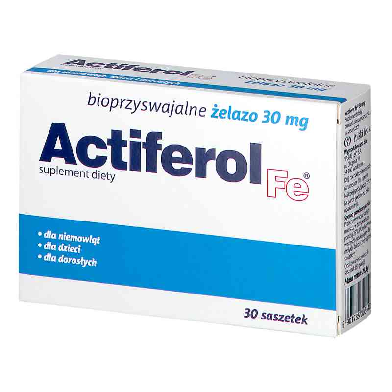 ActiFerol Fe 30 mg saszetki 30 sasz. od POLSKI LEK  PZN 08300980