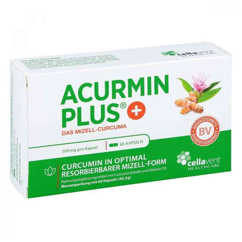 Acurmin Plus Kurkuma micelarna kapsułki 60 szt. od Cellavent Healthcare GmbH PZN 11875285
