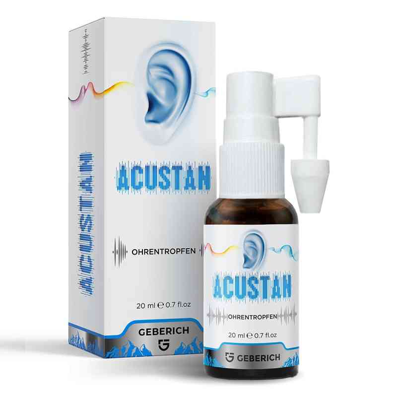 Acustan Tropfen Für Die Ohren De 20 ml od Geberich Oü PZN 20632794