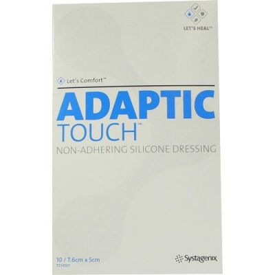 Adaptic Touch 7,6x5cm Non-adher.sil.d.wundgaze 10 szt. od Solventum Germany GmbH PZN 06579892
