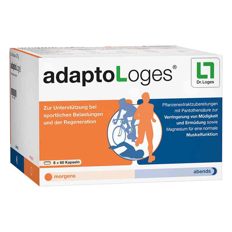 Adapto Loges Kapsułki 480 szt. od Dr. Loges + Co. GmbH PZN 11865921