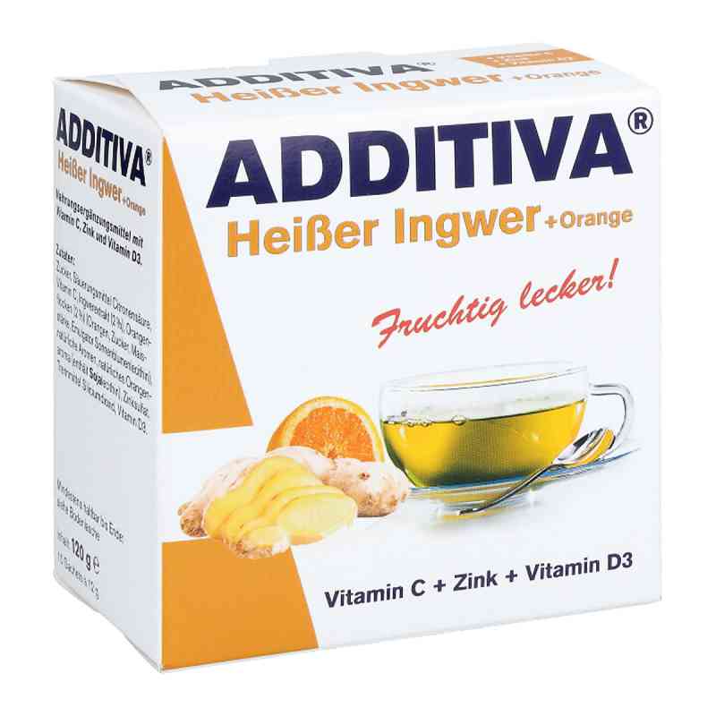 Additiva Gorący Imbir+Pomarańcza Proszek 120 g od Dr.B.Scheffler Nachf. GmbH & Co. PZN 10627562