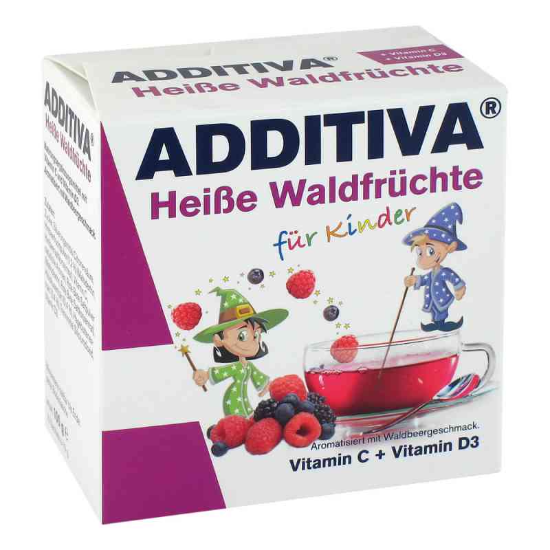 Additiva heisse Waldfrüchte proszek 100 g od Dr.B.Scheffler Nachf. GmbH & Co. PZN 13863406