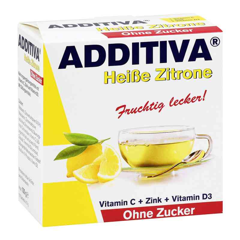 Additiva heisse Zitrone ohne Zucker Sachets 100 g od Dr.B.Scheffler Nachf. GmbH & Co. PZN 15298117