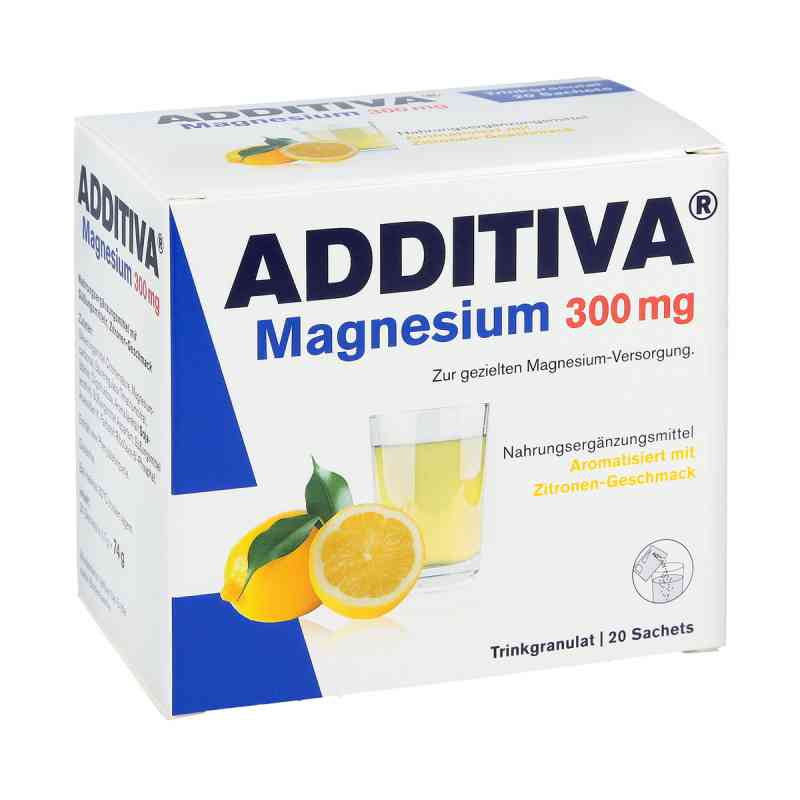 Additiva Magnesium 300 mg N Proszek 20 szt. od Dr.B.Scheffler Nachf. GmbH & Co. PZN 10933632