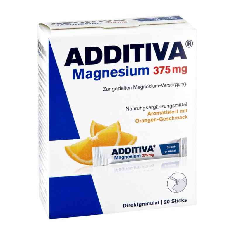 Additiva Magnez  375 mg saszetki, smak pomarańczowy 20 szt. od Dr.B.Scheffler Nachf. GmbH & Co. KG PZN 10946706