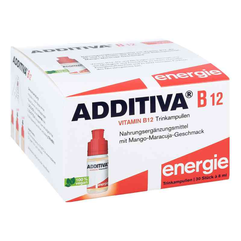 Additiva witamina B12, ampułki do picia 30X8 ml od Dr.B.Scheffler Nachf. GmbH & Co. KG PZN 14445823