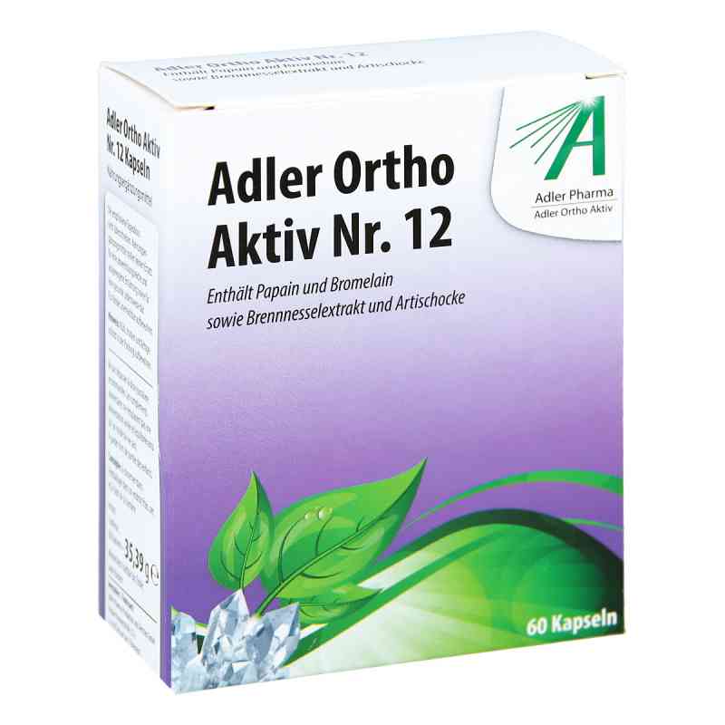 Adler Ortho Aktiv Nr.12 kapsułki 60 szt. od Adler Pharma Produktion und Vert PZN 06121696