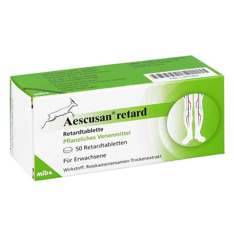 Aescusan retard tabletki 50 szt. od MIBE GmbH Arzneimittel PZN 11857962