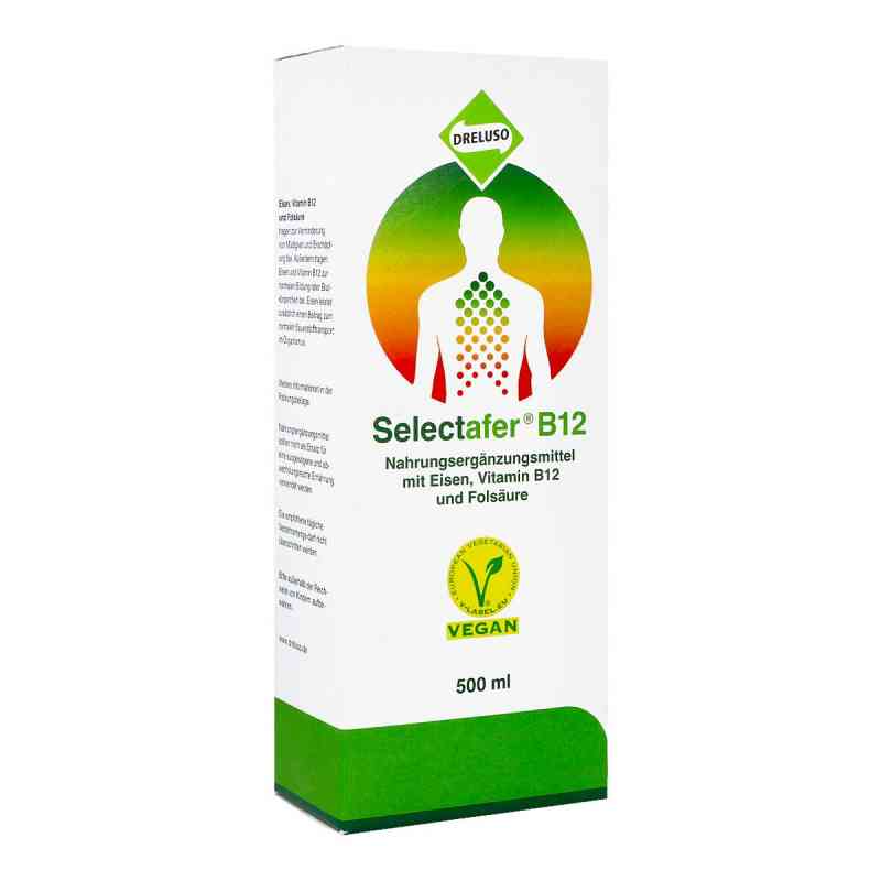 Selectafer B12 płyn 500 ml od Dreluso-Pharmazeutika Dr.Elten & Sohn GmbH PZN 00841596