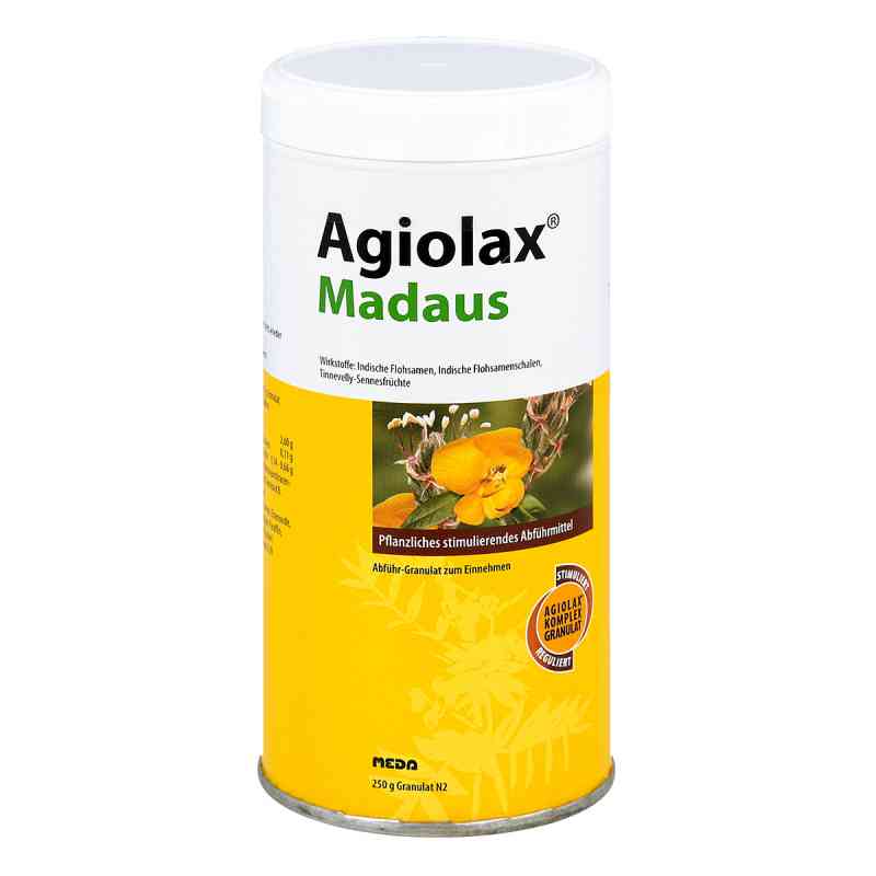 Agiolax Madaus granulat na przeczyszczenie 250 g od MEDA Pharma GmbH & Co.KG PZN 11548103