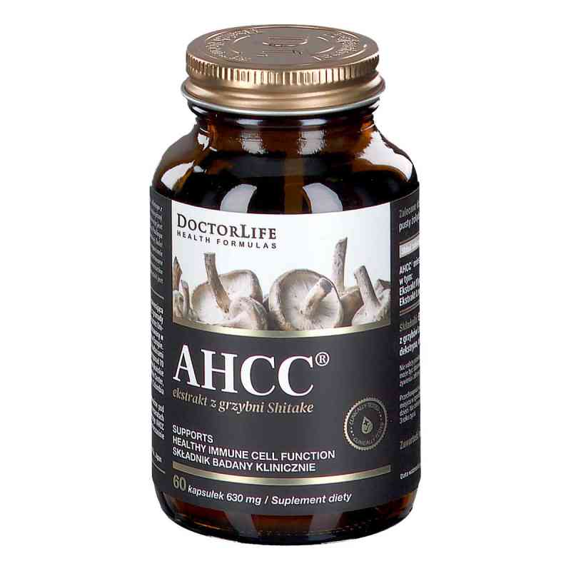 AHCC Ekstrakt z grzybni Shiitake Doctor Life kapsułki 60  od DOCTOR LIFE SP. Z O.O. PZN 08306271