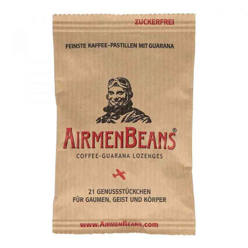 Airmenbeans najlepsze pastylki kawowe z guaraną 21 szt. od AMB Handels- und Werbe GmbH PZN 03136243