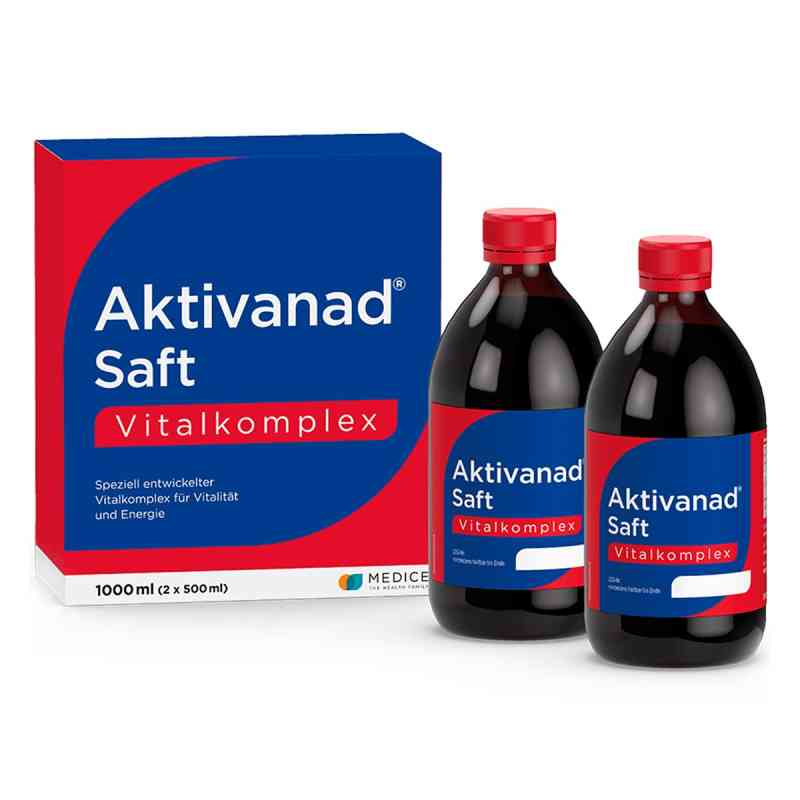 Aktivanad sok 2X500 ml od MEDICE Arzneimittel Pütter GmbH&Co.KG PZN 11278336