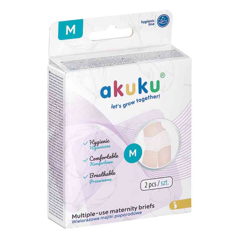 Akuku Majtki poporodowe siatkowe wielorazowego użytku A0233 M 2  od ALBIS MAZUR SP. Z O.O. PZN 08306332