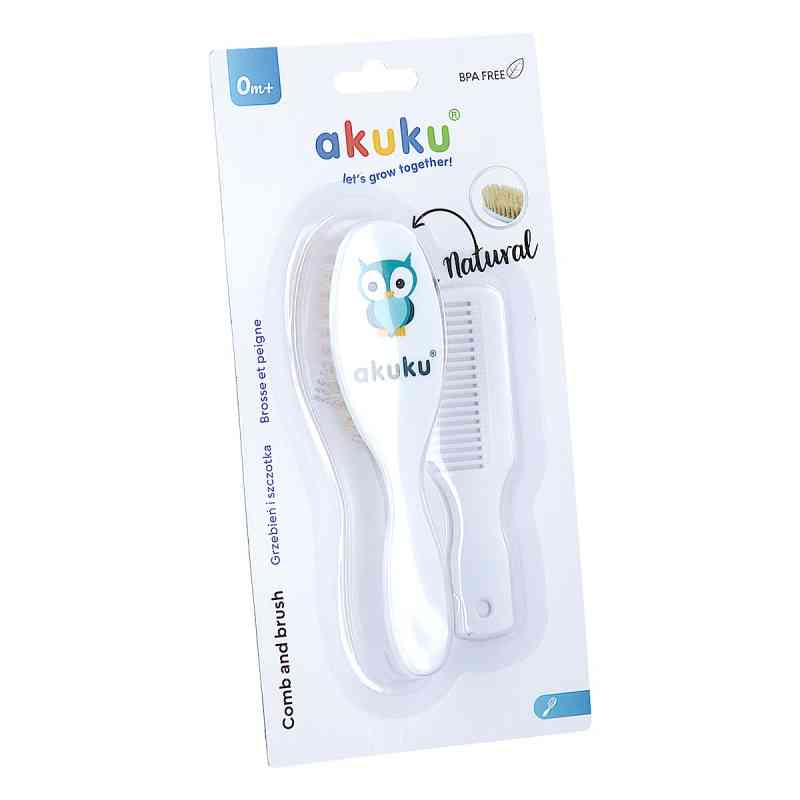 AKUKU Szczotka i grzebień A0307 1  od ALBIS MAZUR SP. Z O.O. PZN 08306562