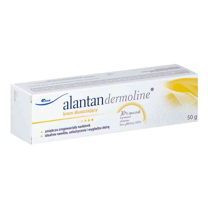 Alantandermoline krem złuszczający z mocznikiem 50 g od ZAKŁADY FARMACEUTYCZNE 