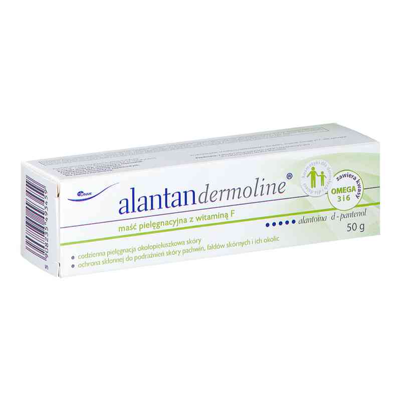 Alantandermoline maść pielęgnacyjna z witaminą F 50 g od ZAKŁADY FARMACEUTYCZNE 