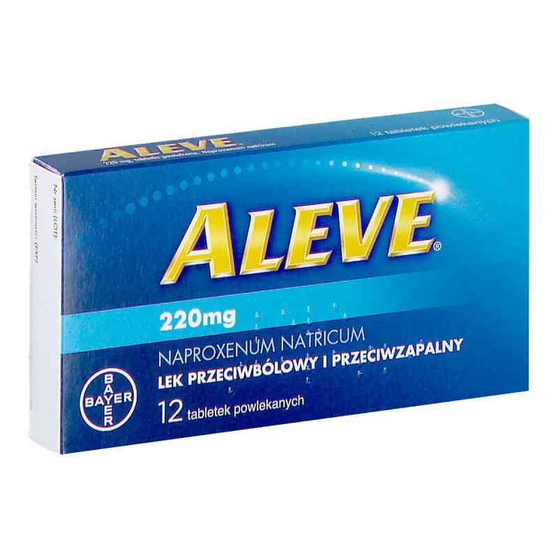 Aleve tabletki powlekane 12  od BAYER BITTERFELD GMBH PZN 08302526