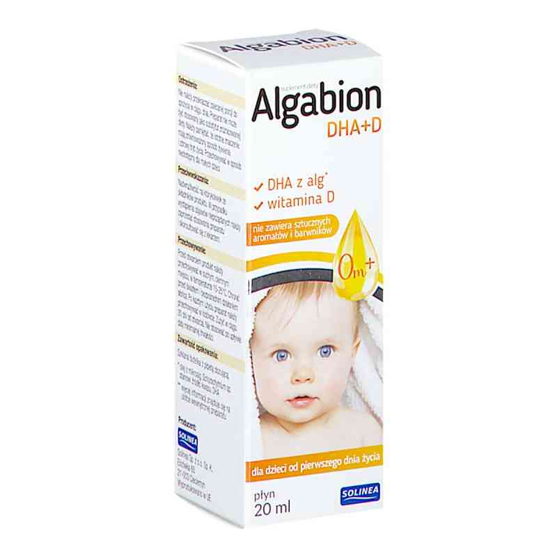Algabion DHA + witamina D płyn 20 ml od SOLINEA SP. Z O.O. SP.K. PZN 08303478